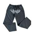 Veiled Graphic Sweatpants  Vintage Wash Black
