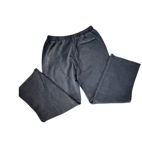 Veiled Graphic Sweatpants  Vintage Wash Black